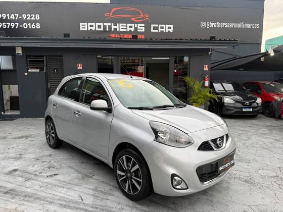 NISSAN MARCH 1.6 SL 16V FLEX 4P MANUAL NISSAN MARCH 1.6 SL 16V FLEX 4P MANUAL